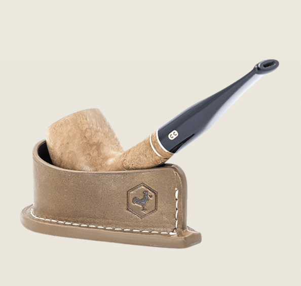 chacom-pfeifenst-nder-havana-leder-1er-pfeifenhalter image 2