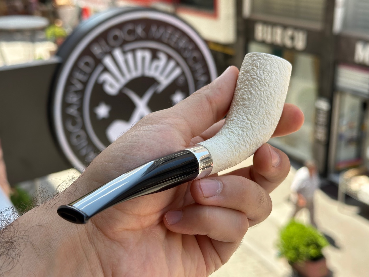 altinay-classic-top-horn-meerschaumpfeife-mit-silberband image 4