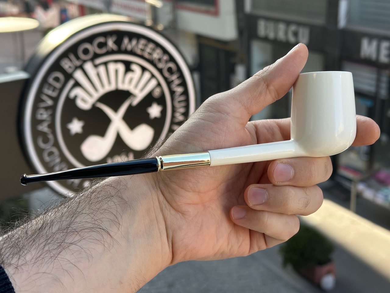 altinay-pencil-shank-bullet-billiard-meerschaumpfeife image 3