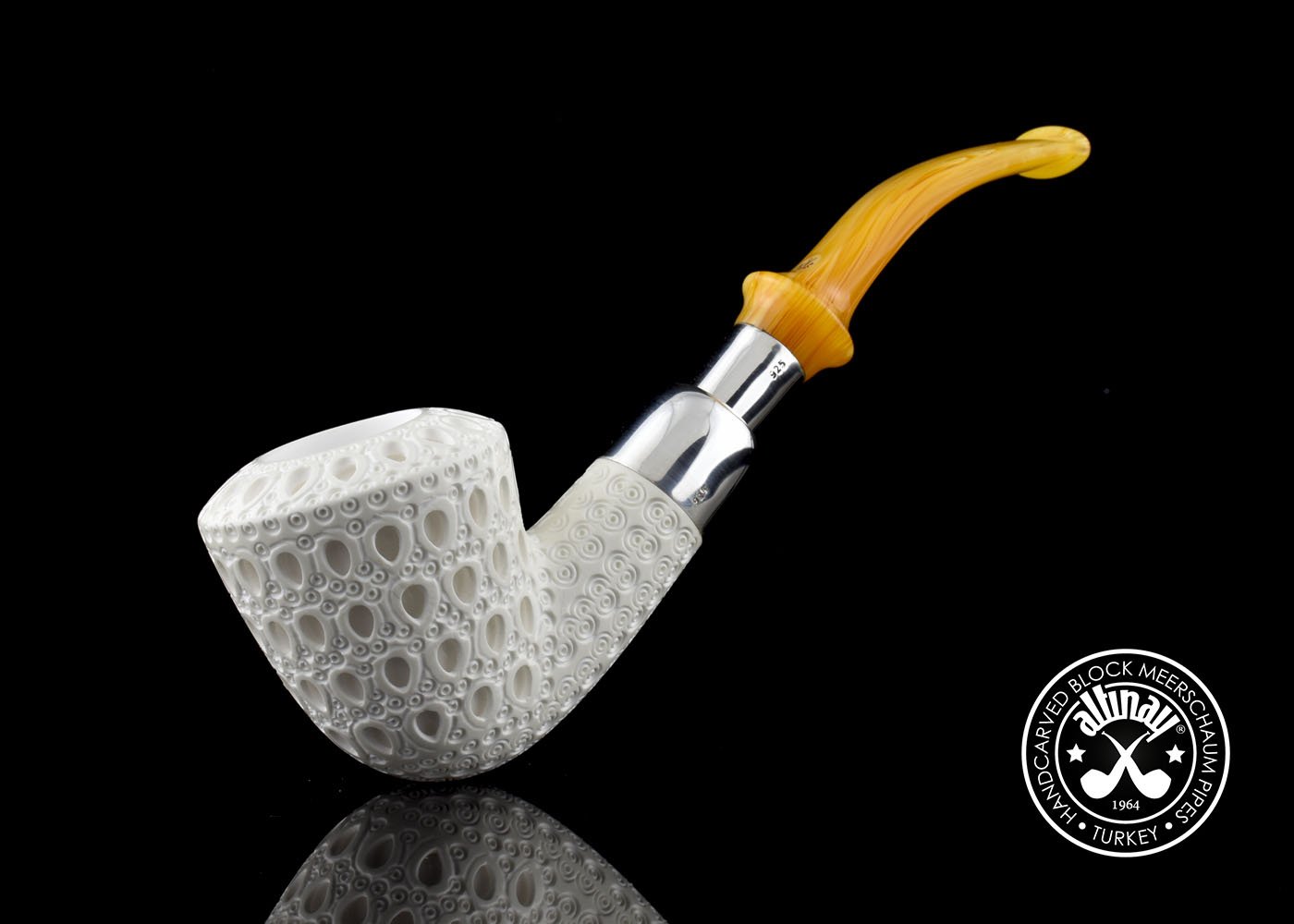 altinay-spigot-army-dublin-meerschaumpfeife-silber-spigot image 2
