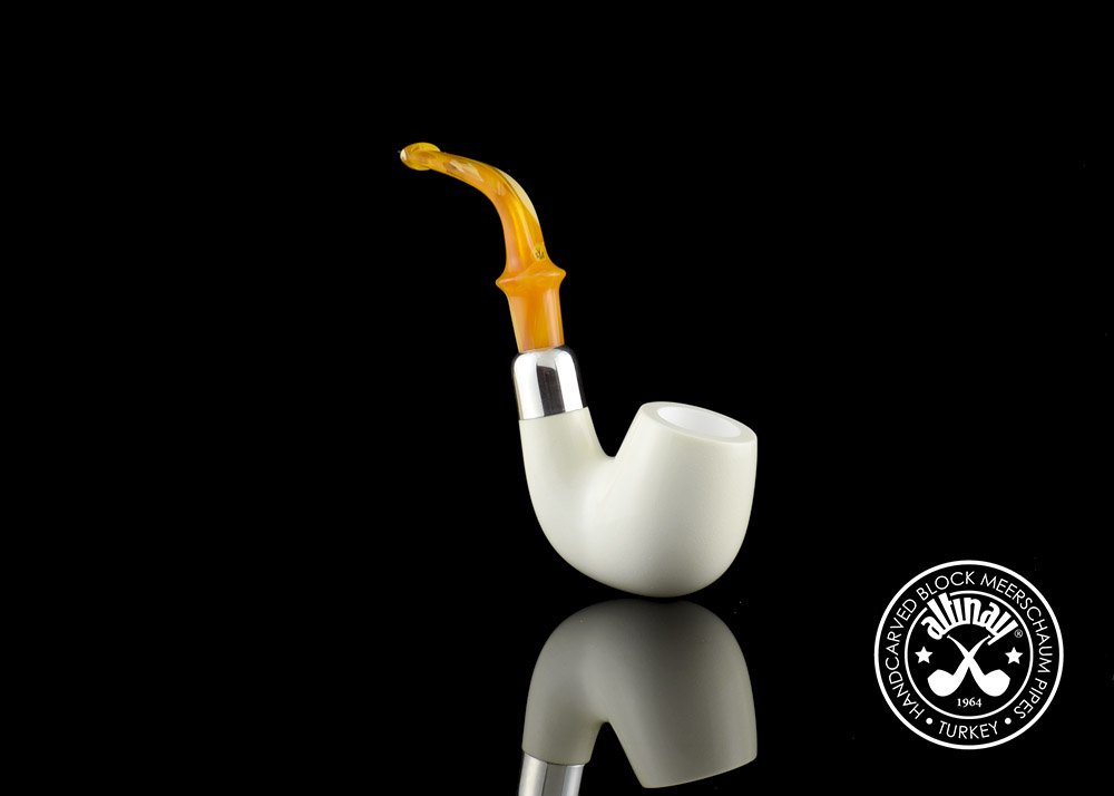 altinay-spigot-army-billiard-meerschaumpfeife-23678-silber image 1