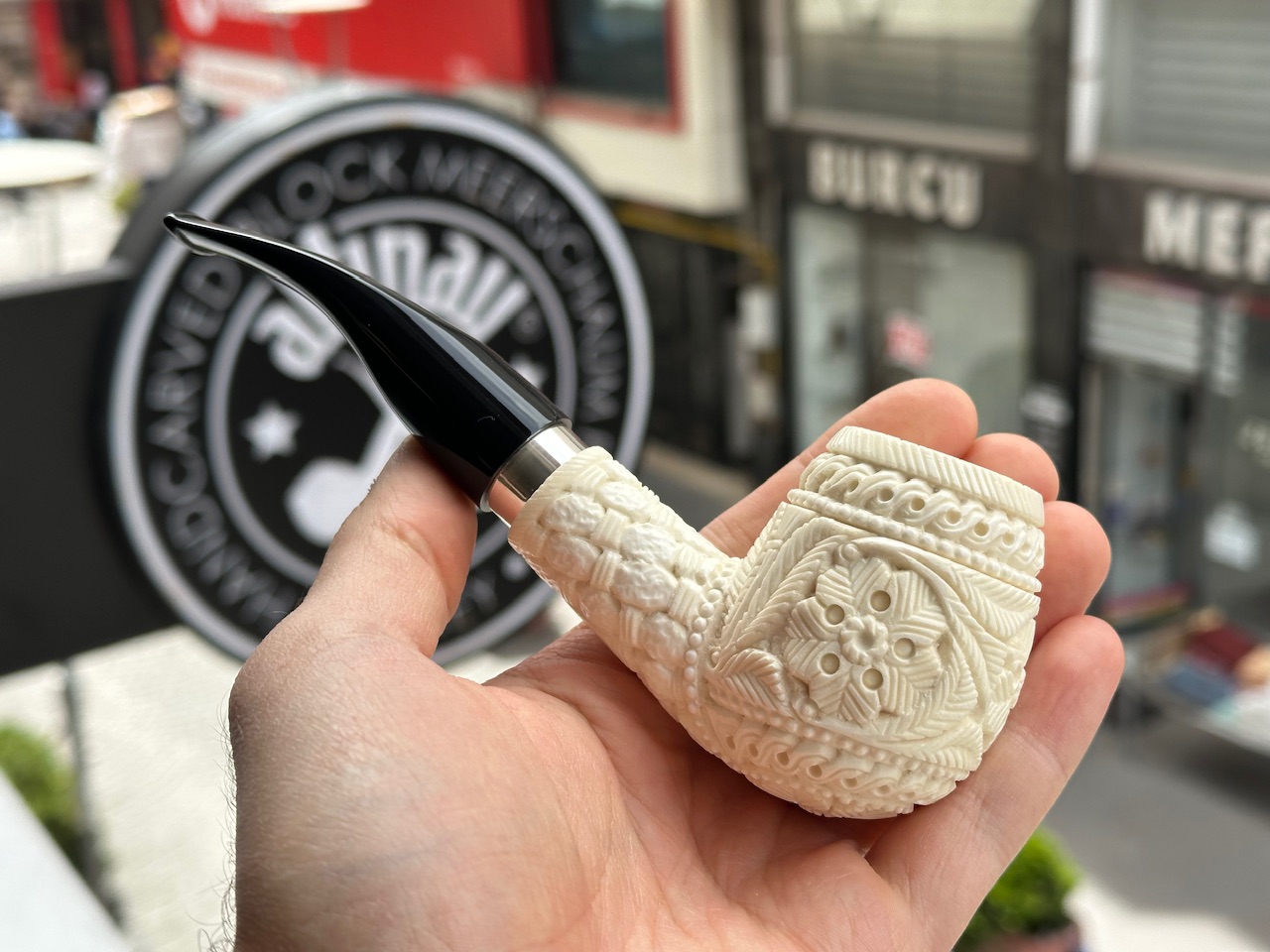 altinay-classic-xl-brandy-meerschaumpfeife-silberband image 4