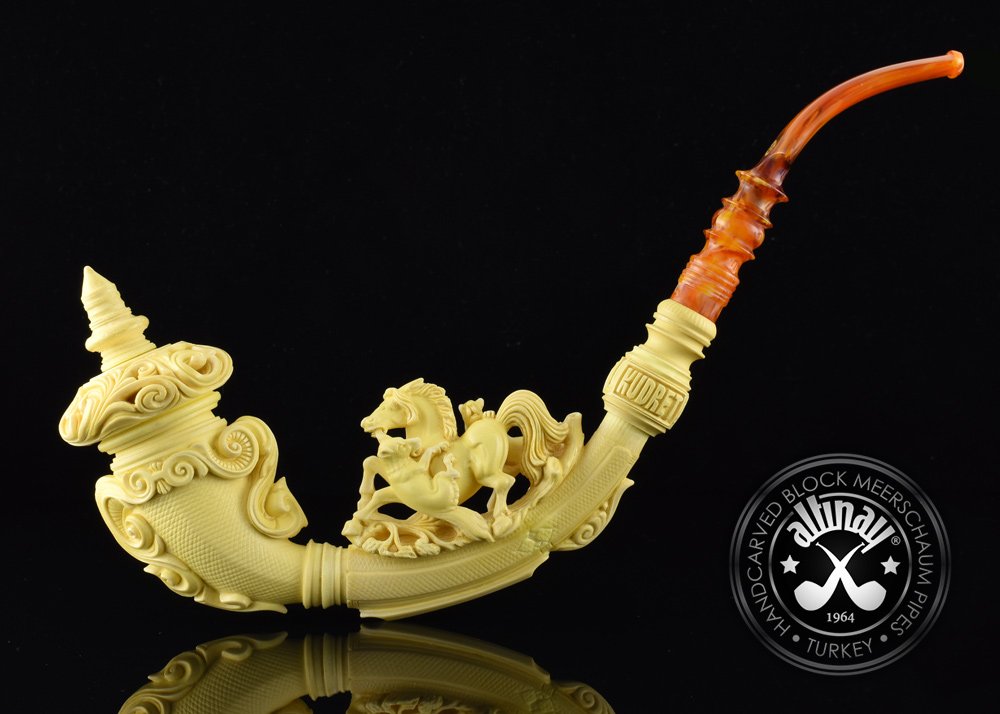 altinay-classic-wild-dogs-meerschaumpfeife-stopfer-set image 2