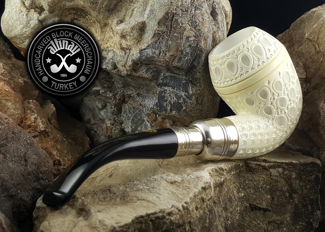 altinay-spigot-army-rhodesian-silver-spigot-pfeife-meerschaum image 4