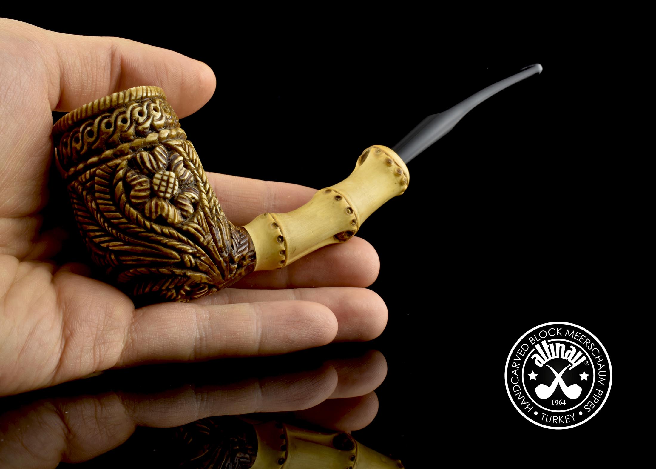 altinay-bamboo-billiard-meerschaumpfeife-bambusholm-5 image 7