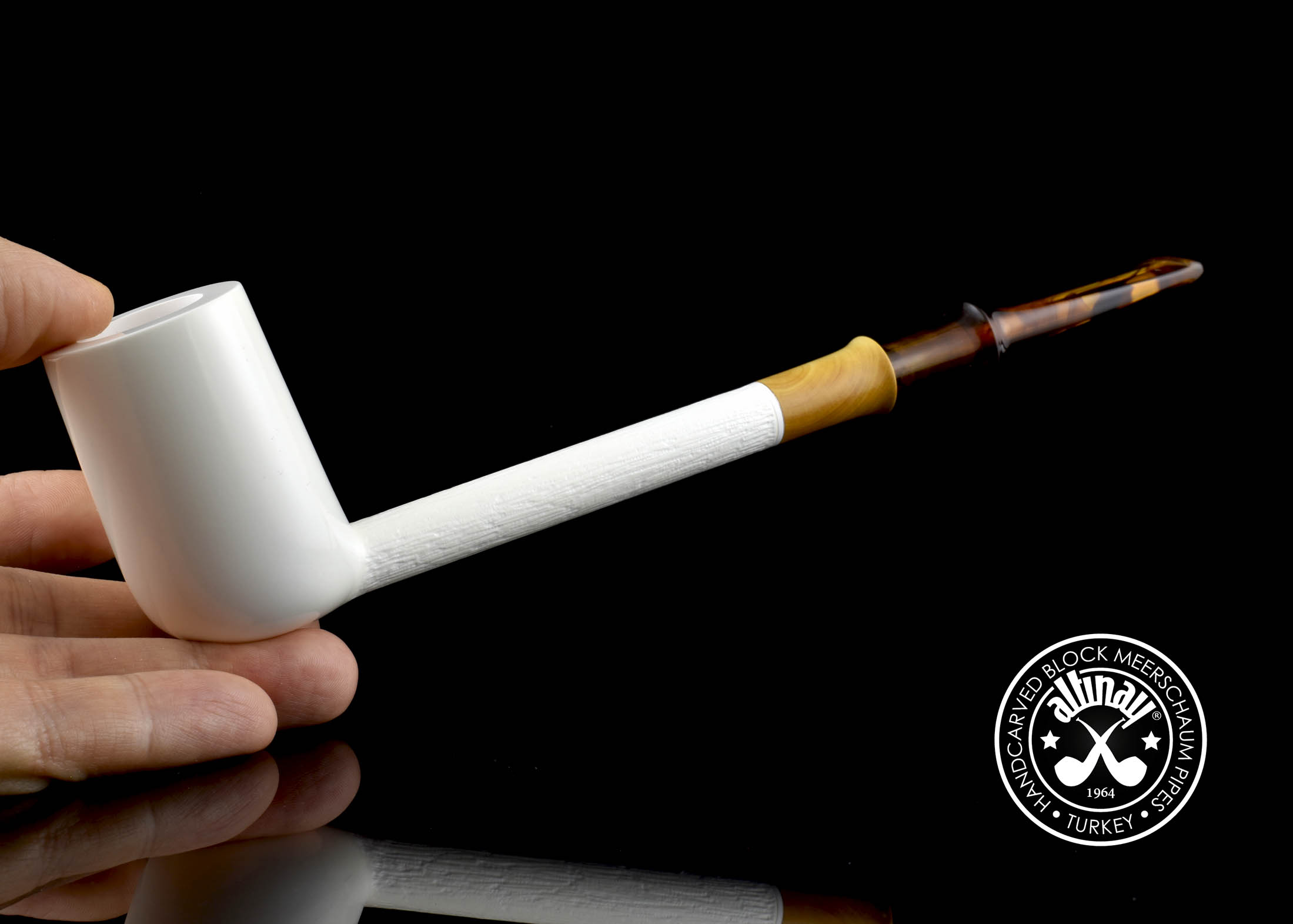 altinay-pencil-shank-billiard-meerschaumpfeife-boxwood image 1