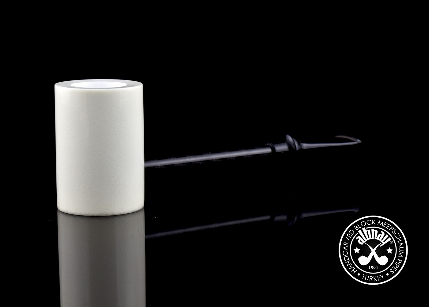 altinay-poker-meerschaum-pfeife-carbon-holm-standsicher image 1