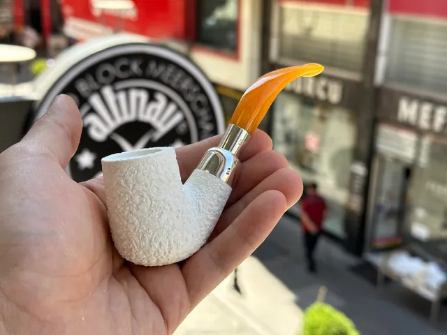 altinay-spigot-oompaul-meerschaumpfeife-silber image 1