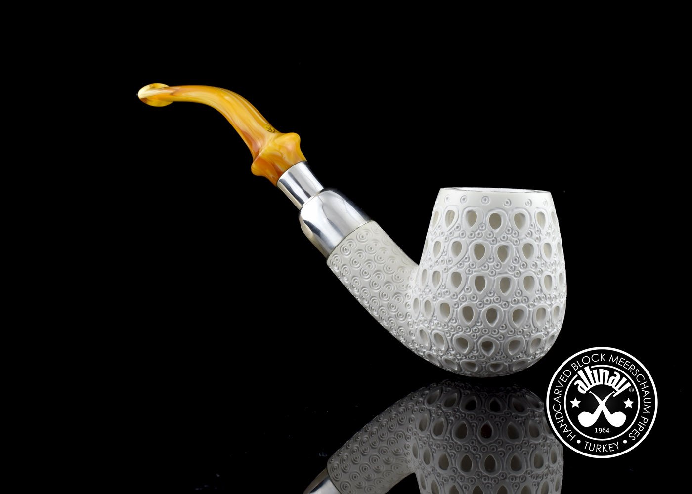 altinay-spigot-brandy-33400-meerschaumpfeife-silber image 5
