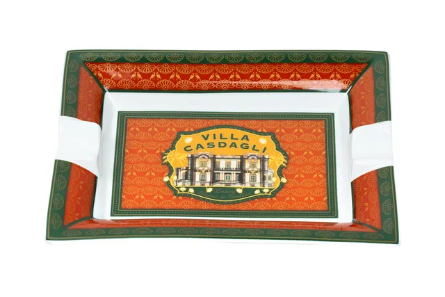 casdagli-ashtrays-peacock-aschenbecher-keramik-bunt image 1