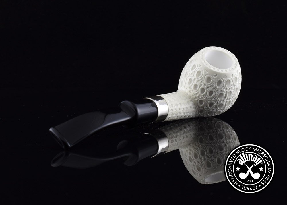 altinay-classic-apple-meerschaumpfeife-silberband-3 image 2