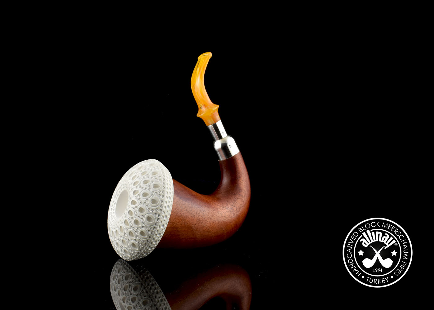 altinay-calabash-okoume-blockmeerschaum-pfeife-large-silber image 7