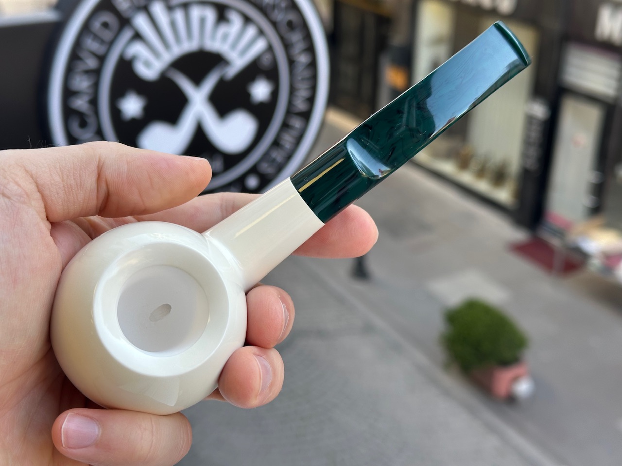 altinay-classic-apple-meerschaumpfeife-tabakpfeife-rund-glatt image 4
