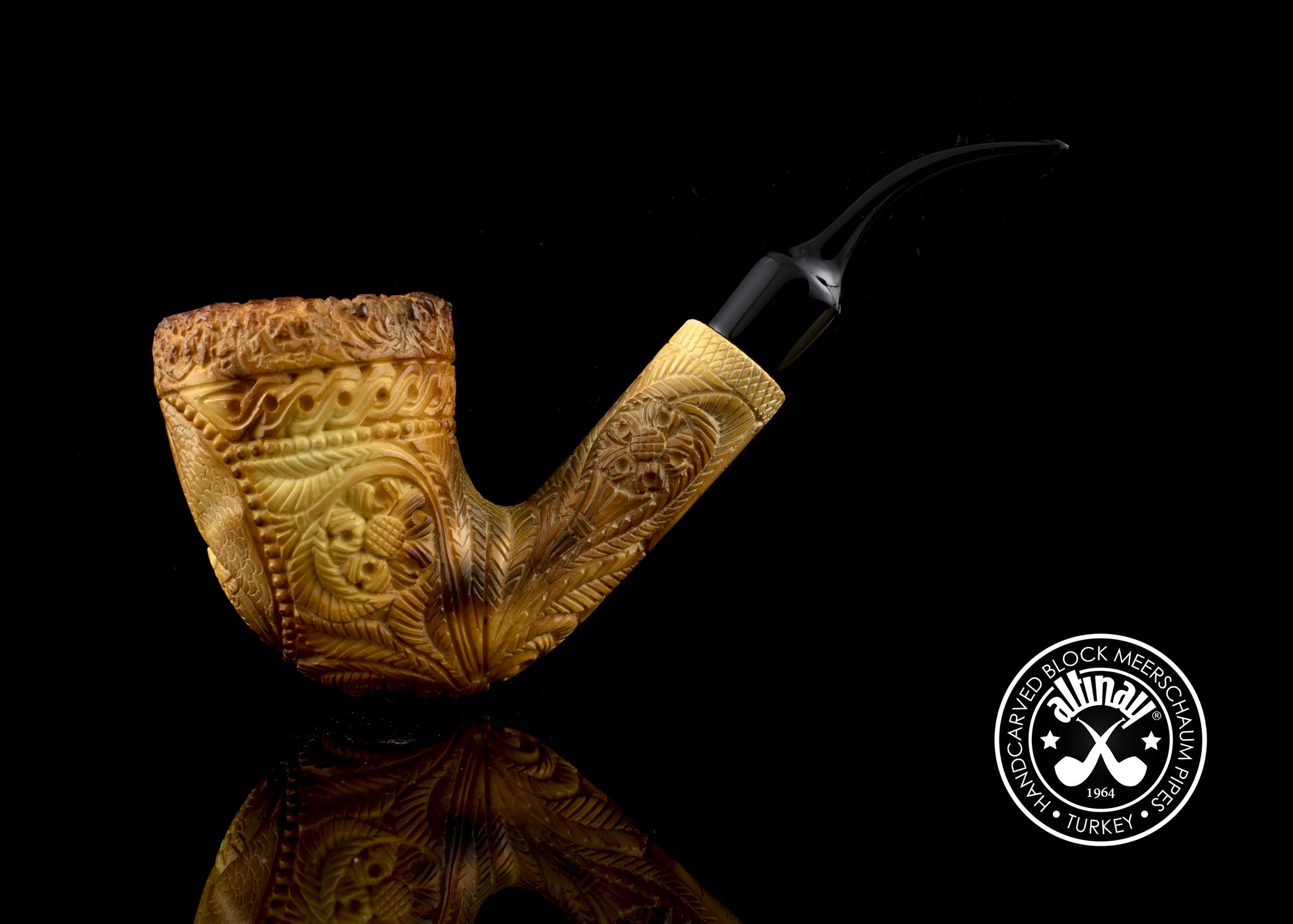 altinay-xl-dublin-tabakpfeife-meerschaum-drachenmotiv image 4