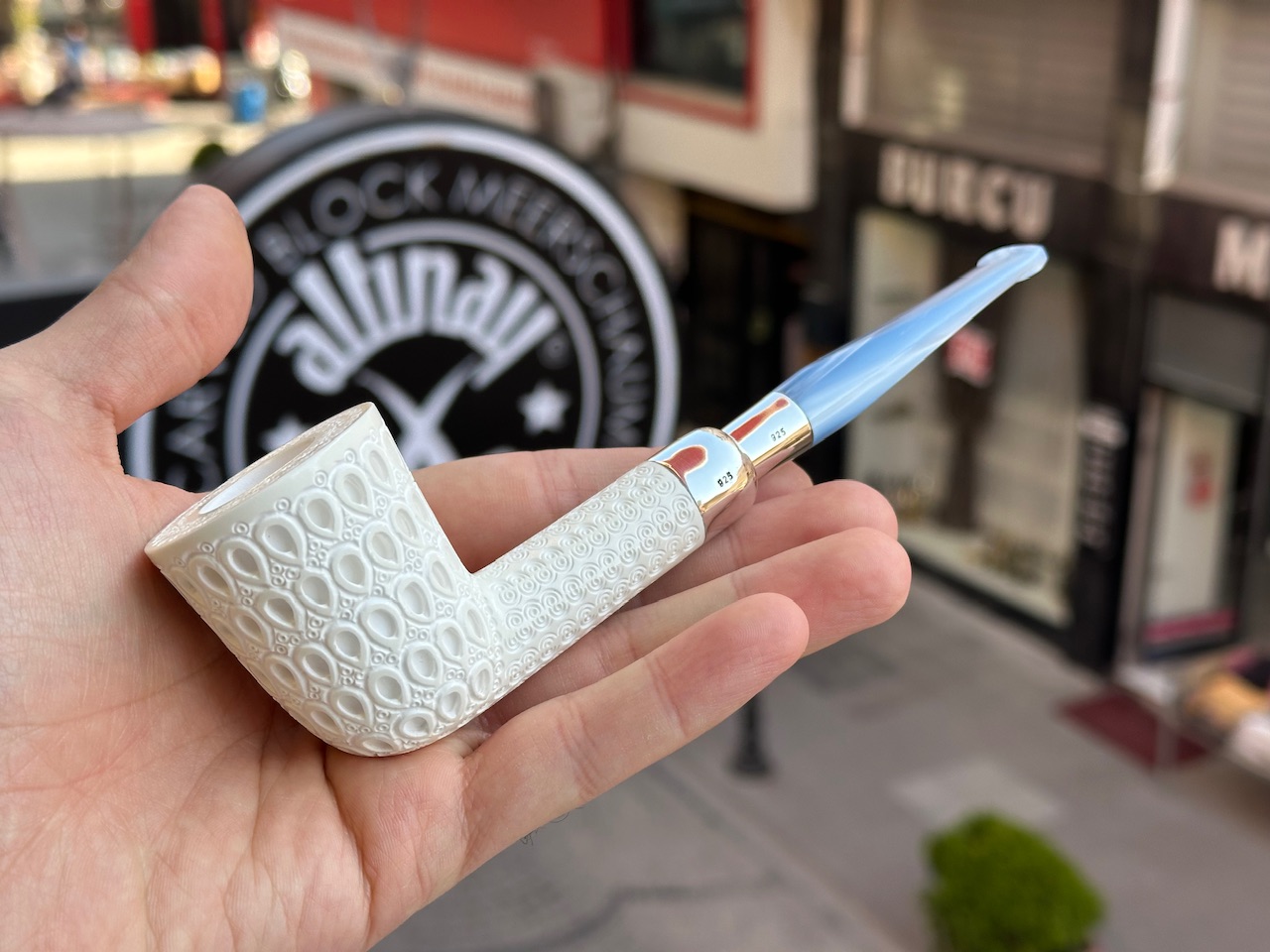 altinay-spigot-dublin-silber-meerschaumpfeife-block image 1