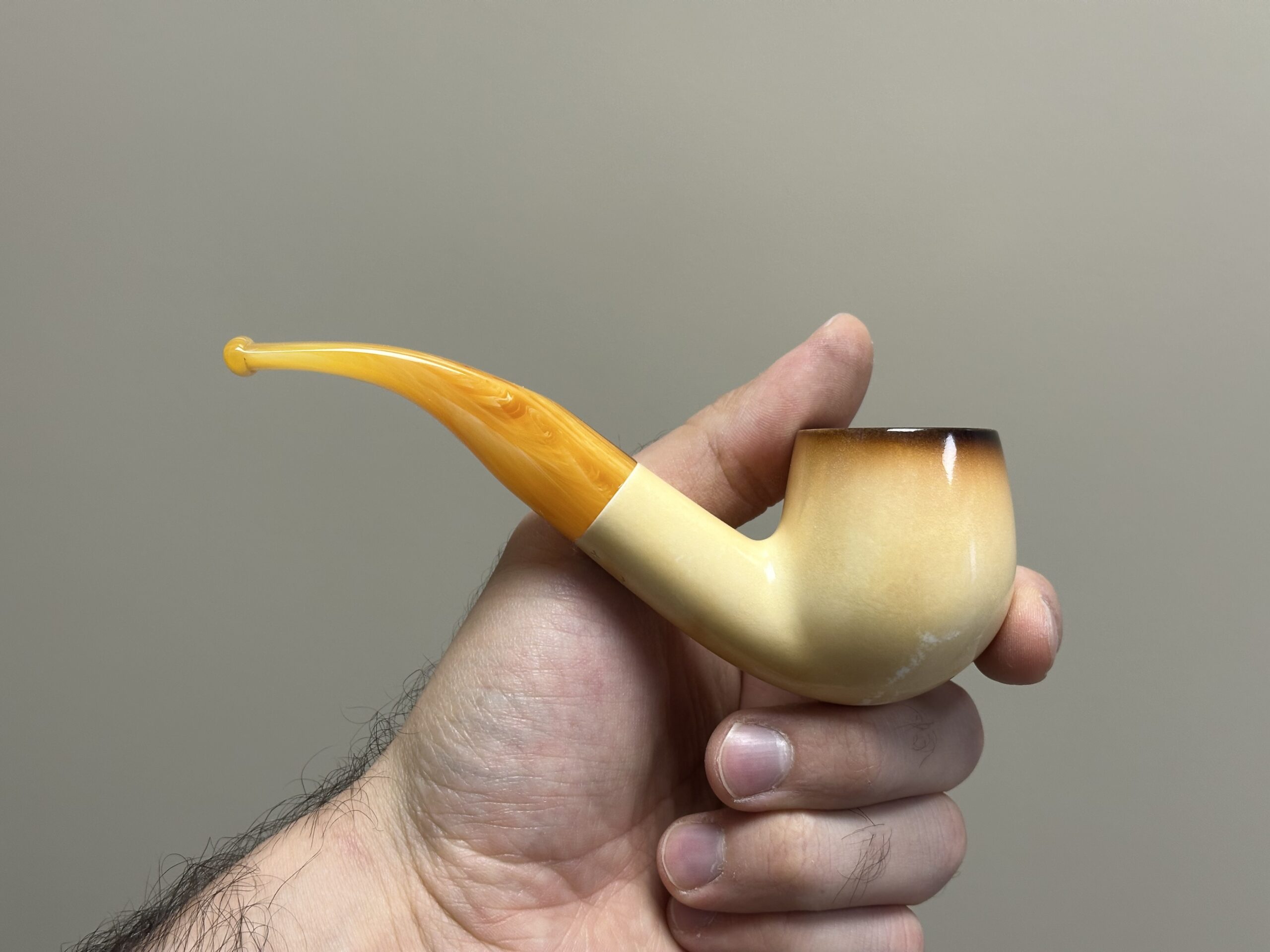 altinay-lee-van-cleef-billiard-meerschaumpfeife-calcined-2 image 3