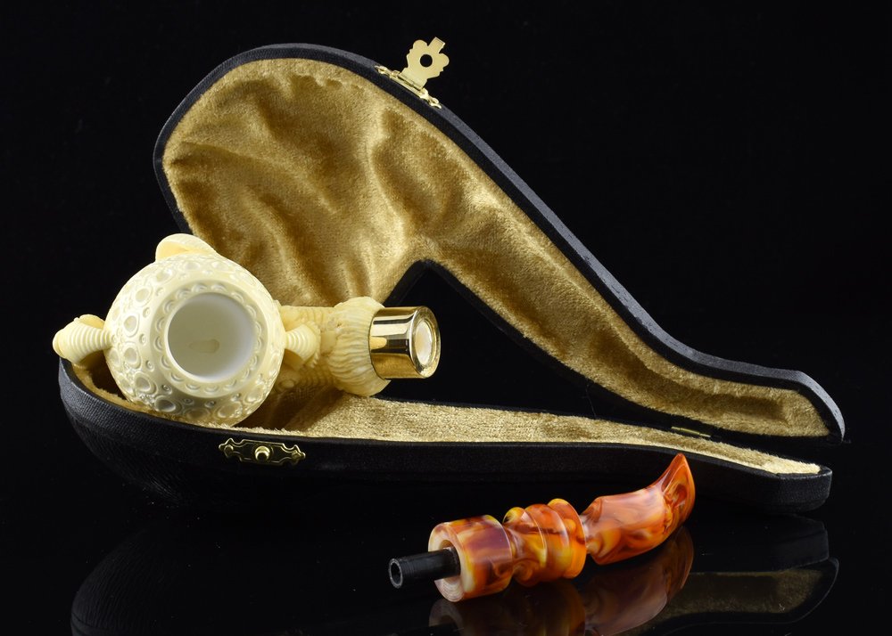 altinay-eagle-s-claw-meerschaumpfeife-messingring image 7