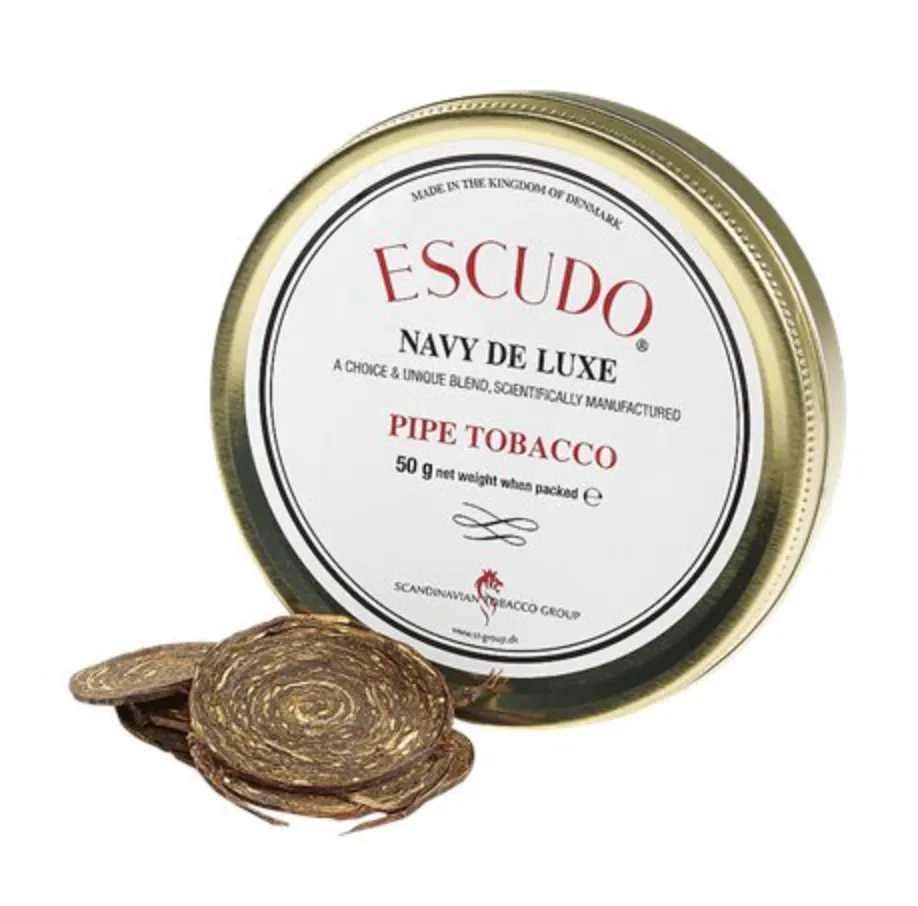 escudo-navy-de-luxe-pfeifentabak-50g-dose-virginia-perique image 1