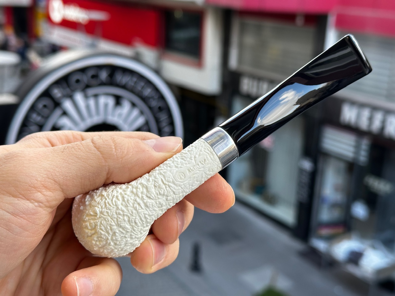 altinay-classic-dublin-silber-meerschaumpfeife-silberring image 5