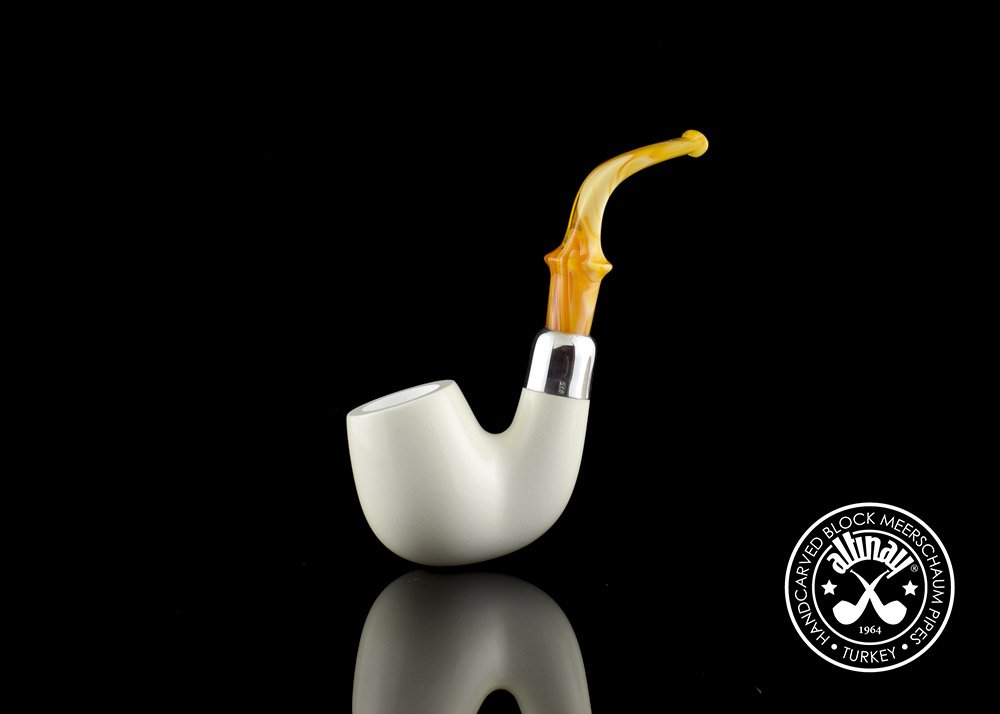 altinay-spigot-army-billiard-meerschaumpfeife-23678-silber image 2