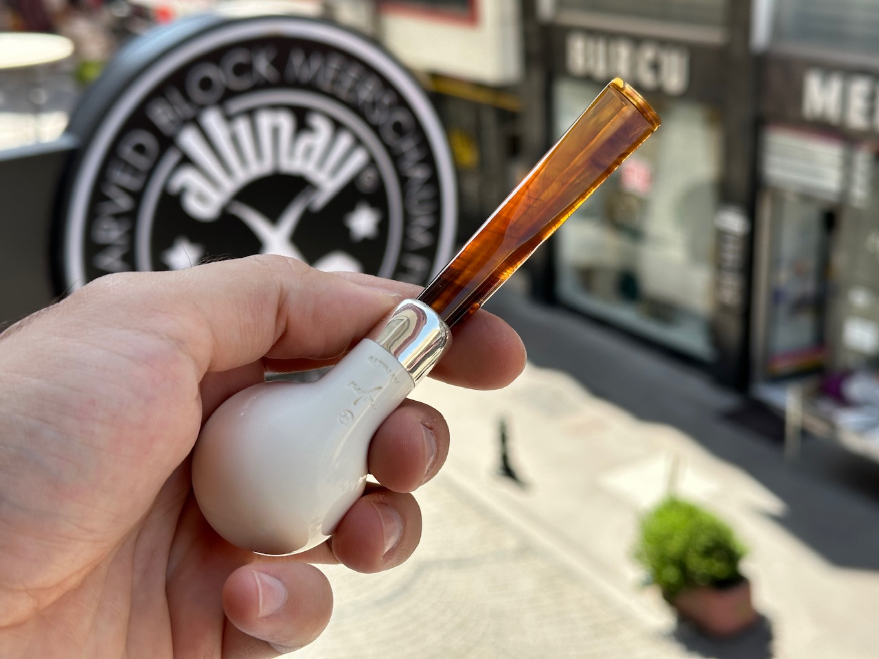 altinay-spigot-army-rhodesian-silver-army-pfeife-meerschaum image 5