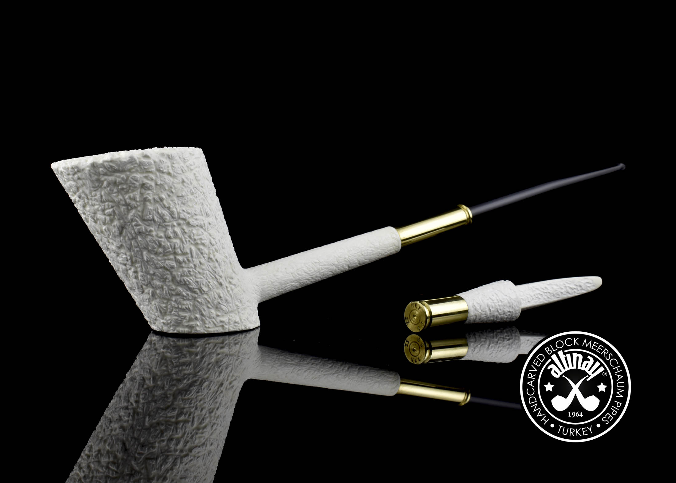 altinay-classic-bullet-shank-cherrywood-meerschaumpfeife-set-etui image 1