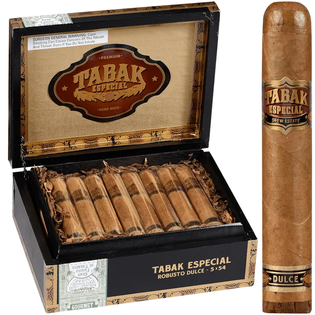 drew-estate-tabak-especial-dulce-robusto-zigarre-5x54 image 1