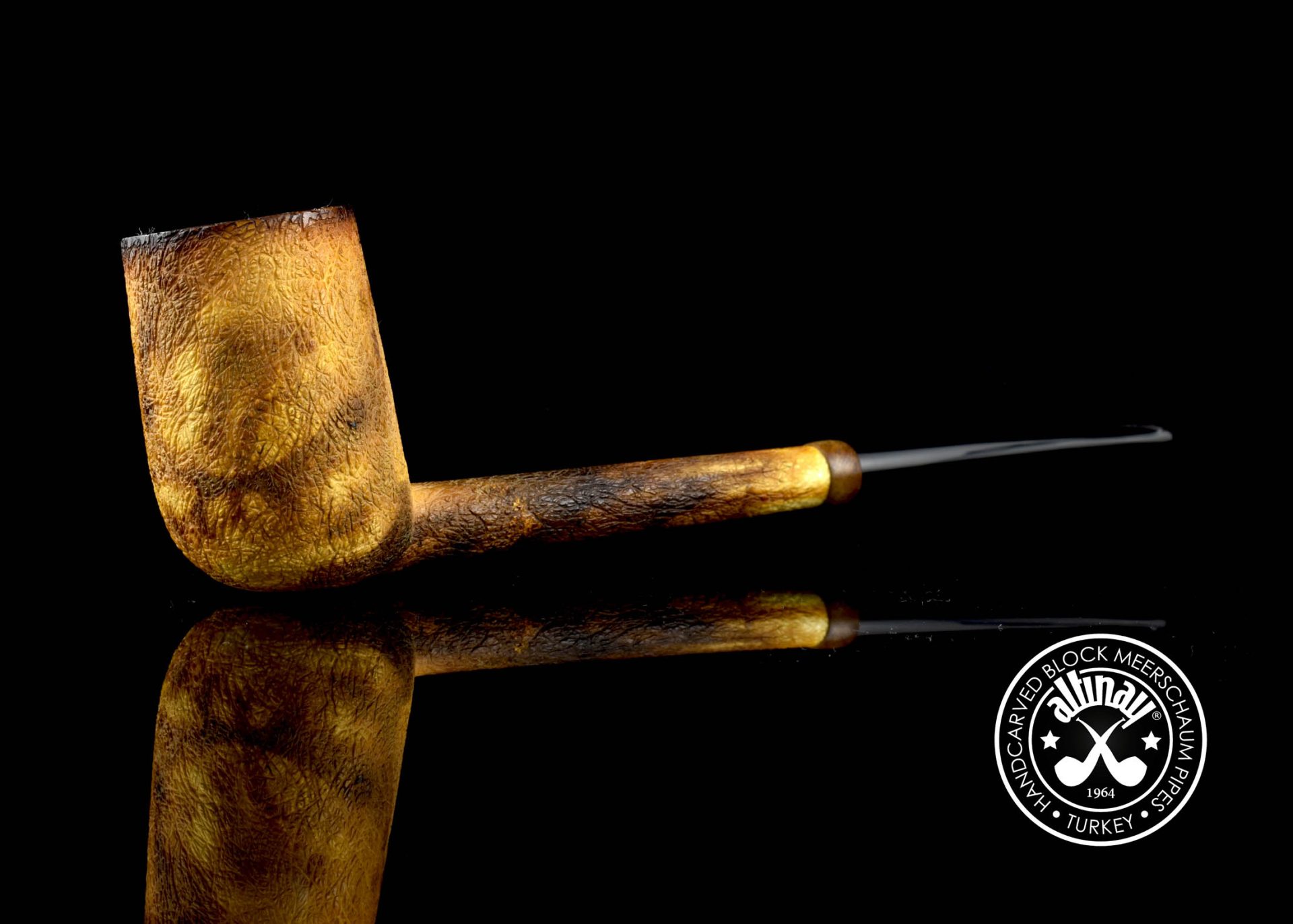 altinay-pencil-shank-bing-billiard-meerschaumpfeife-walnuss image 2