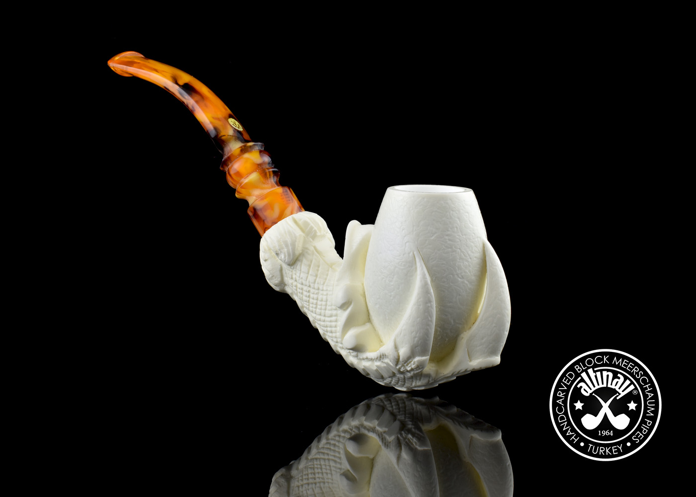 altinay-eagle-s-claw-meerschaum-pfeife-kralle-geschnitzt image 3