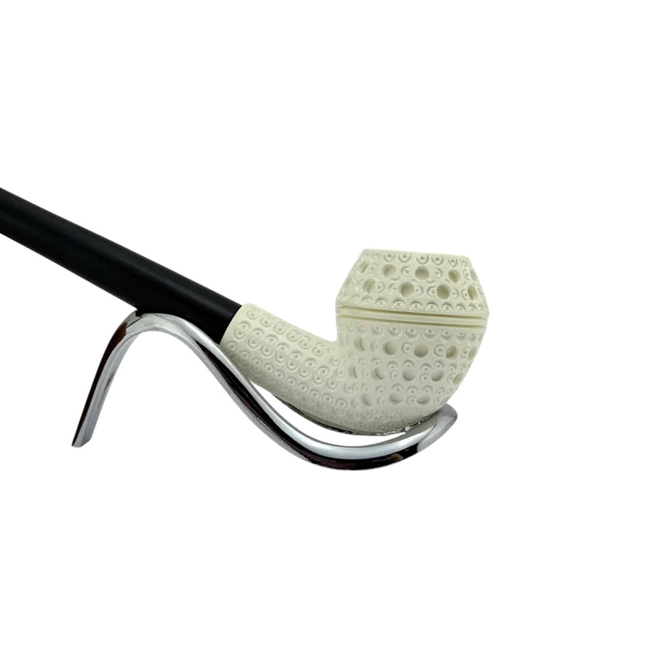 sms-meerschaum-churchwarden-rhodesian-lesepfeife-etui image 5