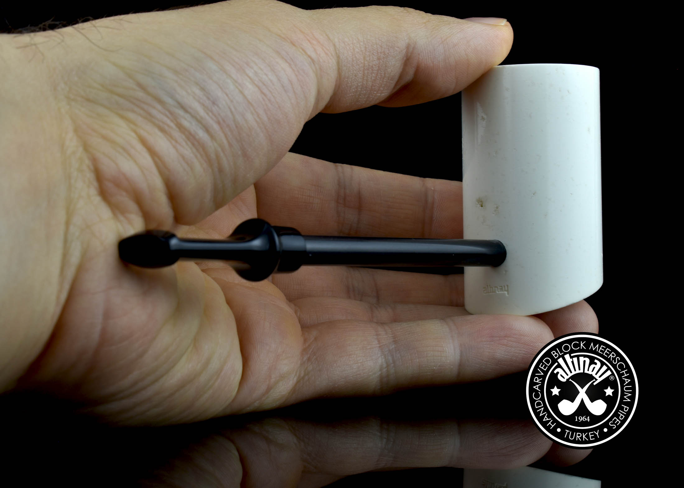 altinay-carbon-natural-smooth-poker-meerschaumpfeife image 4