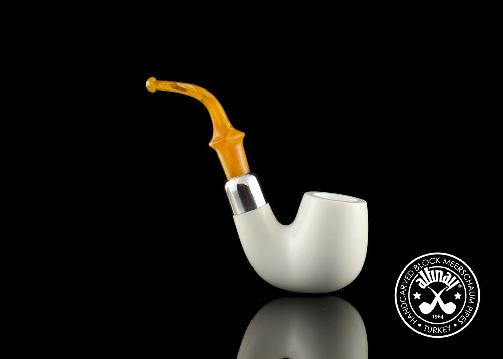 altinay-spigot-army-billiard-meerschaumpfeife-23678-silber image 3
