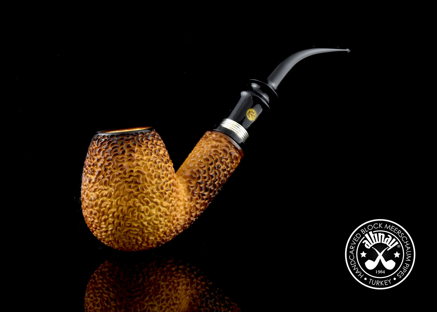 altinay-classic-brandy-meerschaumpfeife-mit-silberband-natur image 1