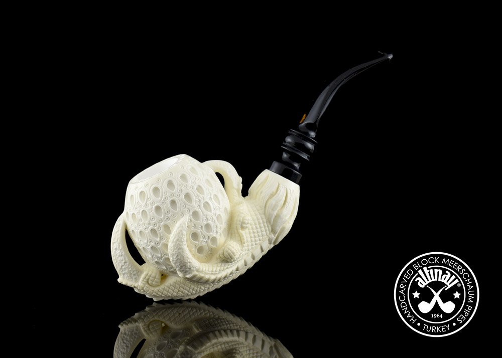 altinay-eagle-s-claw-meerschaumpfeife-adlerkralle-handgeschnitzt image 1