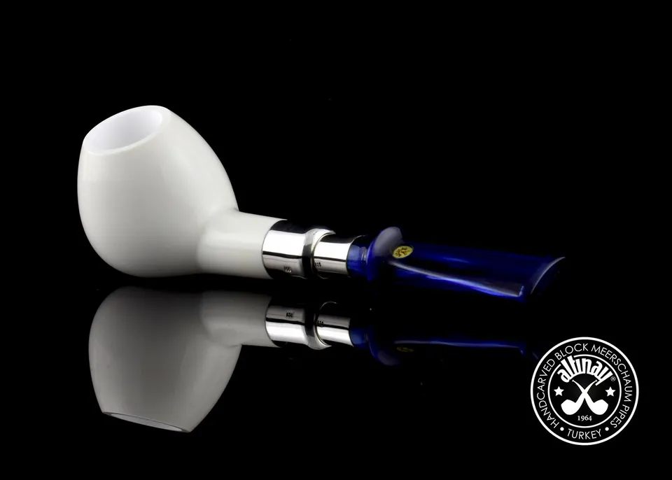 altinay-spigot-apple-meerschaumpfeife-silber-2 image 1