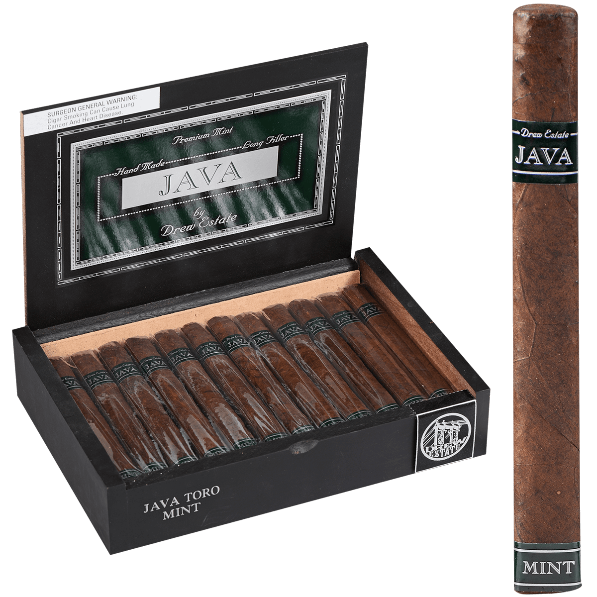 drew-estate-java-mint-toro-zigarre-kaffee-minze image 1