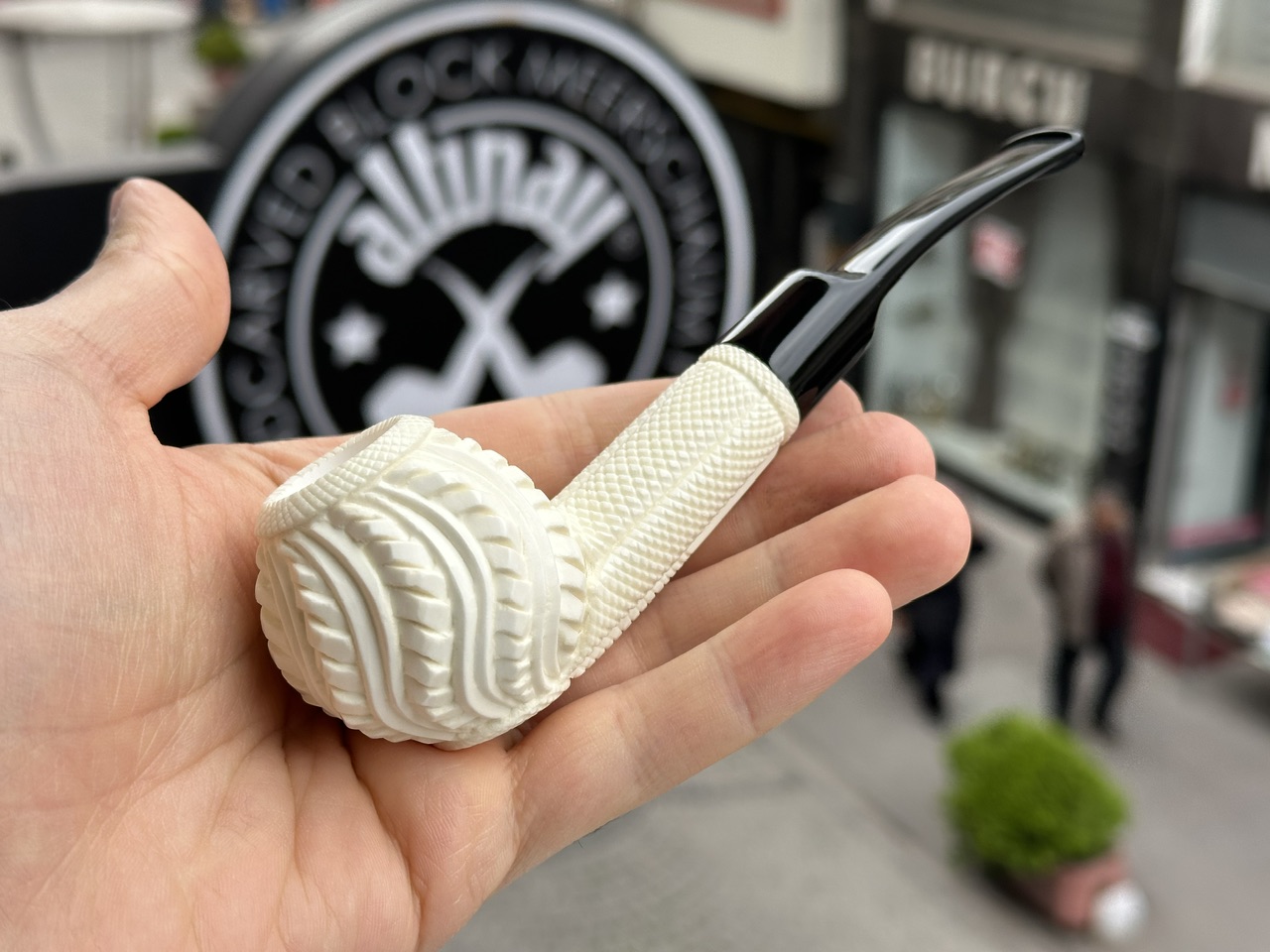 altinay-classic-ball-meerschaumpfeife-natur-rund image 1