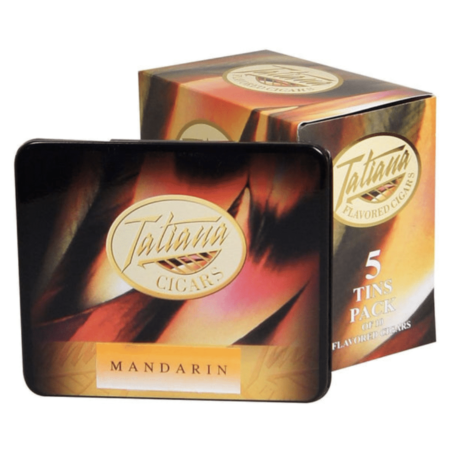 tatiana-mini-mandarine-zigarren-10er-dose-mild image 1