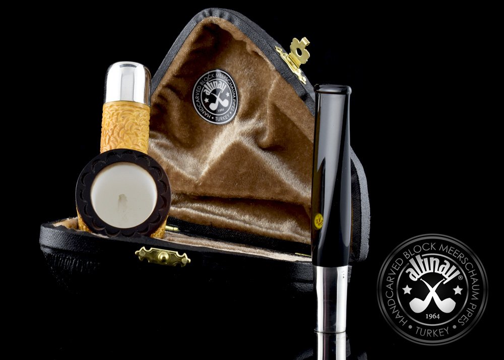 altinay-calcined-poker-23047-meerschaumpfeife-silber-spigot image 5