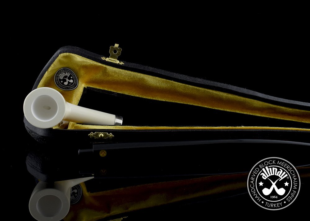 altinay-classic-cutty-churchwarden-23479-meerschaumpfeife-silberring image 5