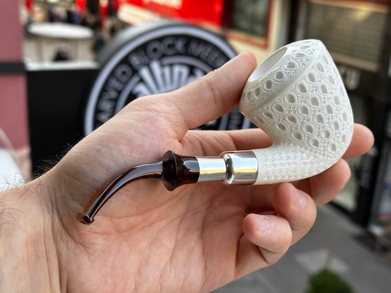 altinay-spigot-dublin-silver-spigot-meerschaumpfeife-silber image 3