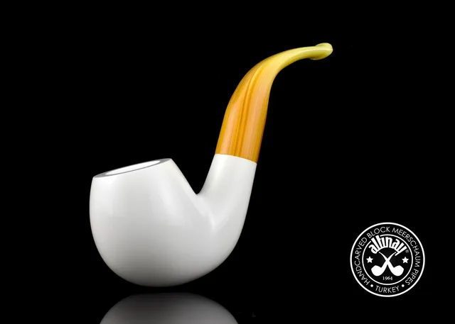 altinay-translucent-bent-billiard-meerschaumpfeife-a-blockmeerschaum image 1