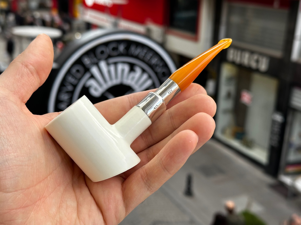 altinay-spigot-army-poker-silver-spigot-meerschaumpfeife-silber image 1