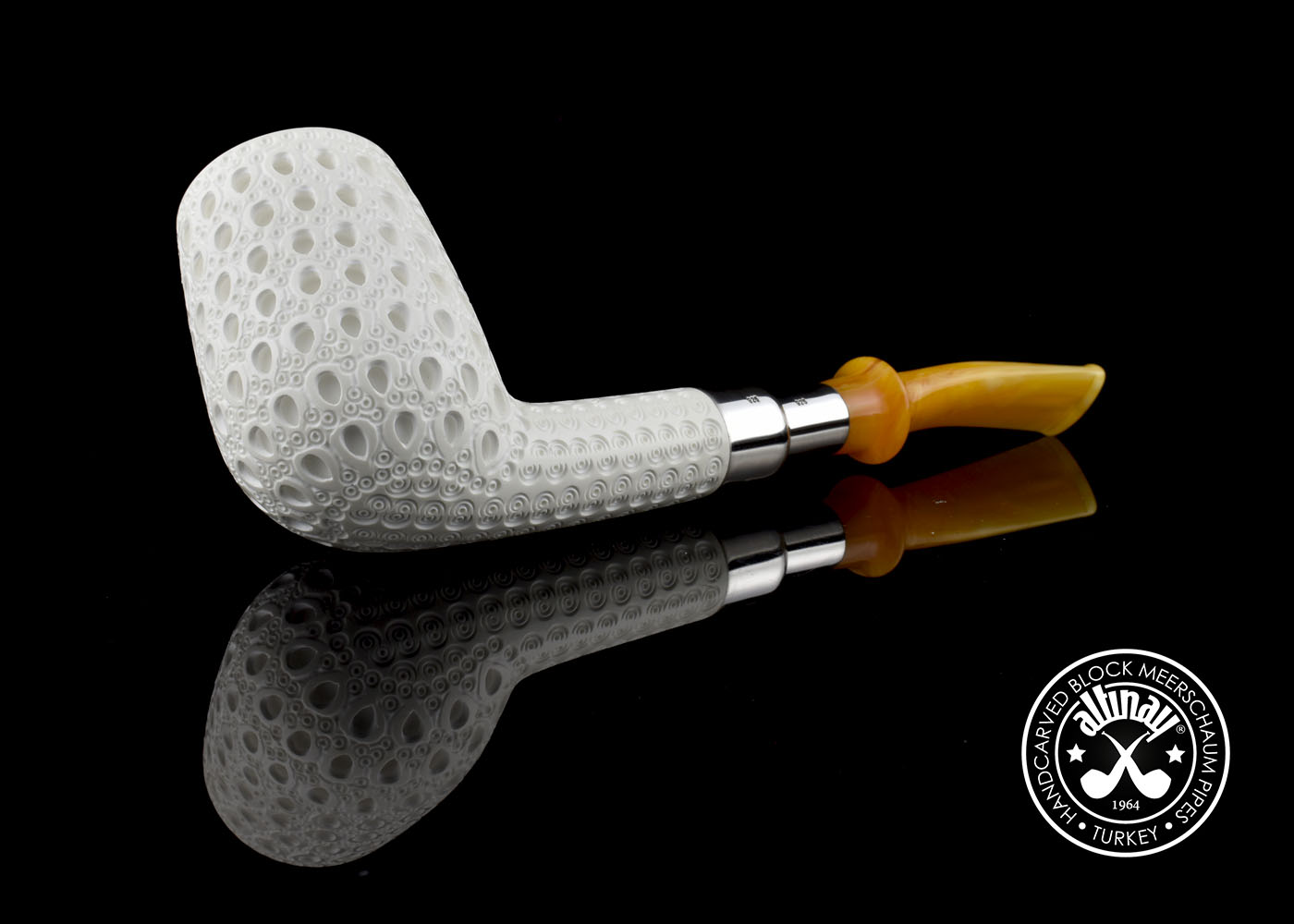altinay-spigot-xl-billiard-meerschaumpfeife-silberring image 5