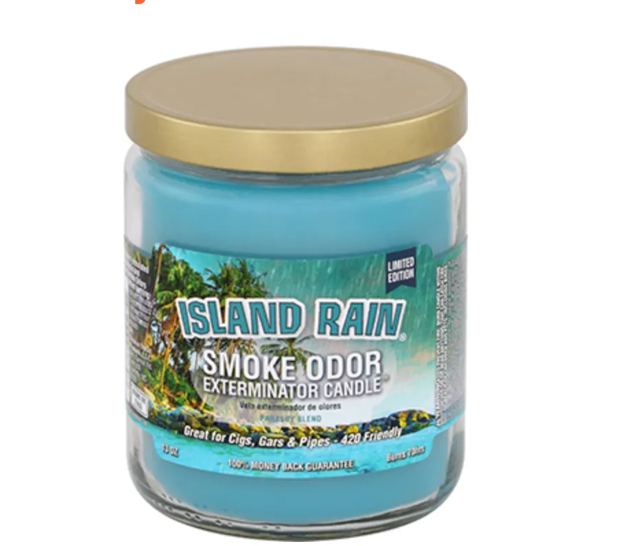 smoke-odor-exterminator-island-rain-duftkerze-13oz image 1