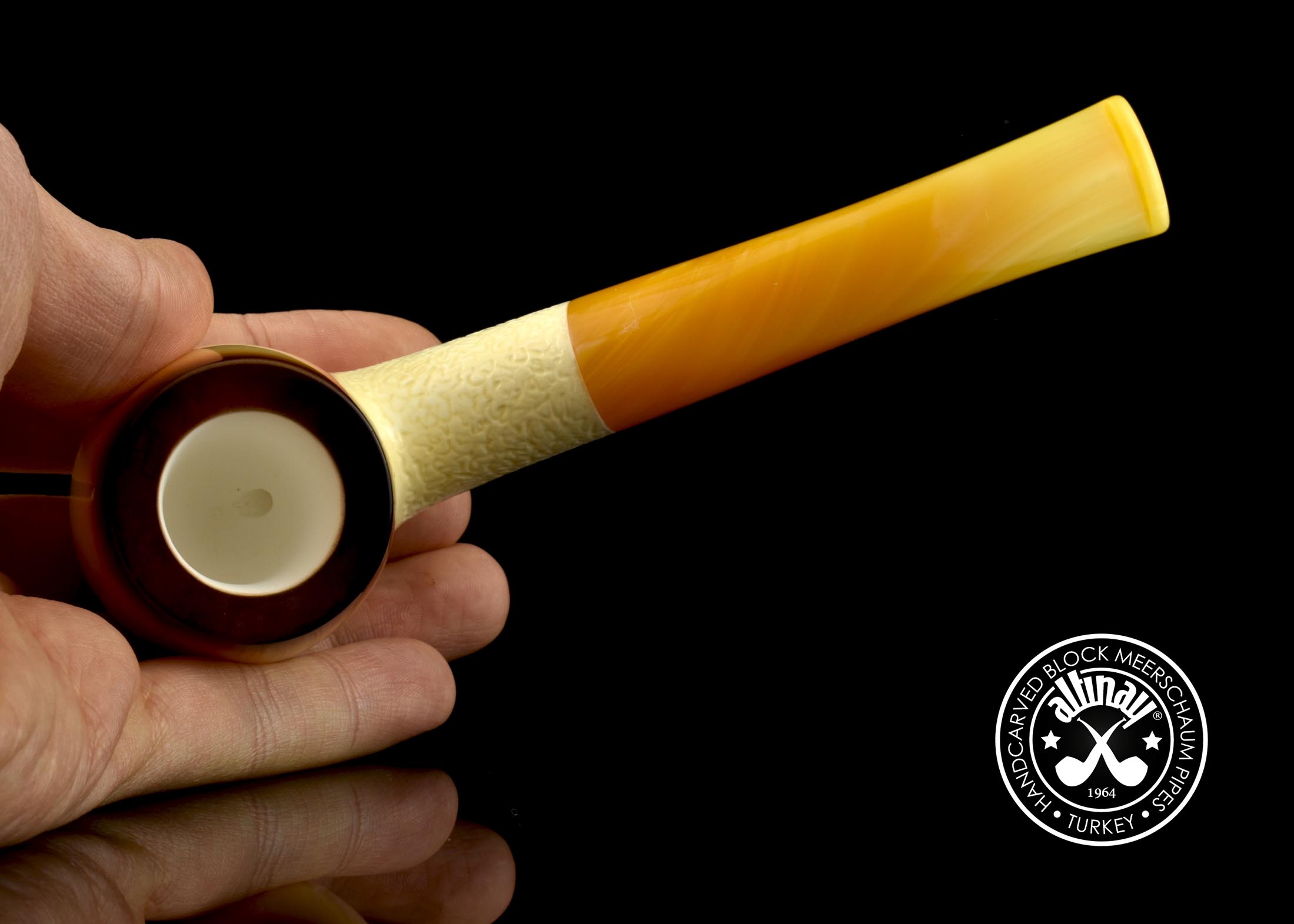 altinay-calcined-lee-van-cleef-bent-billard-meerschaumpfeife image 3