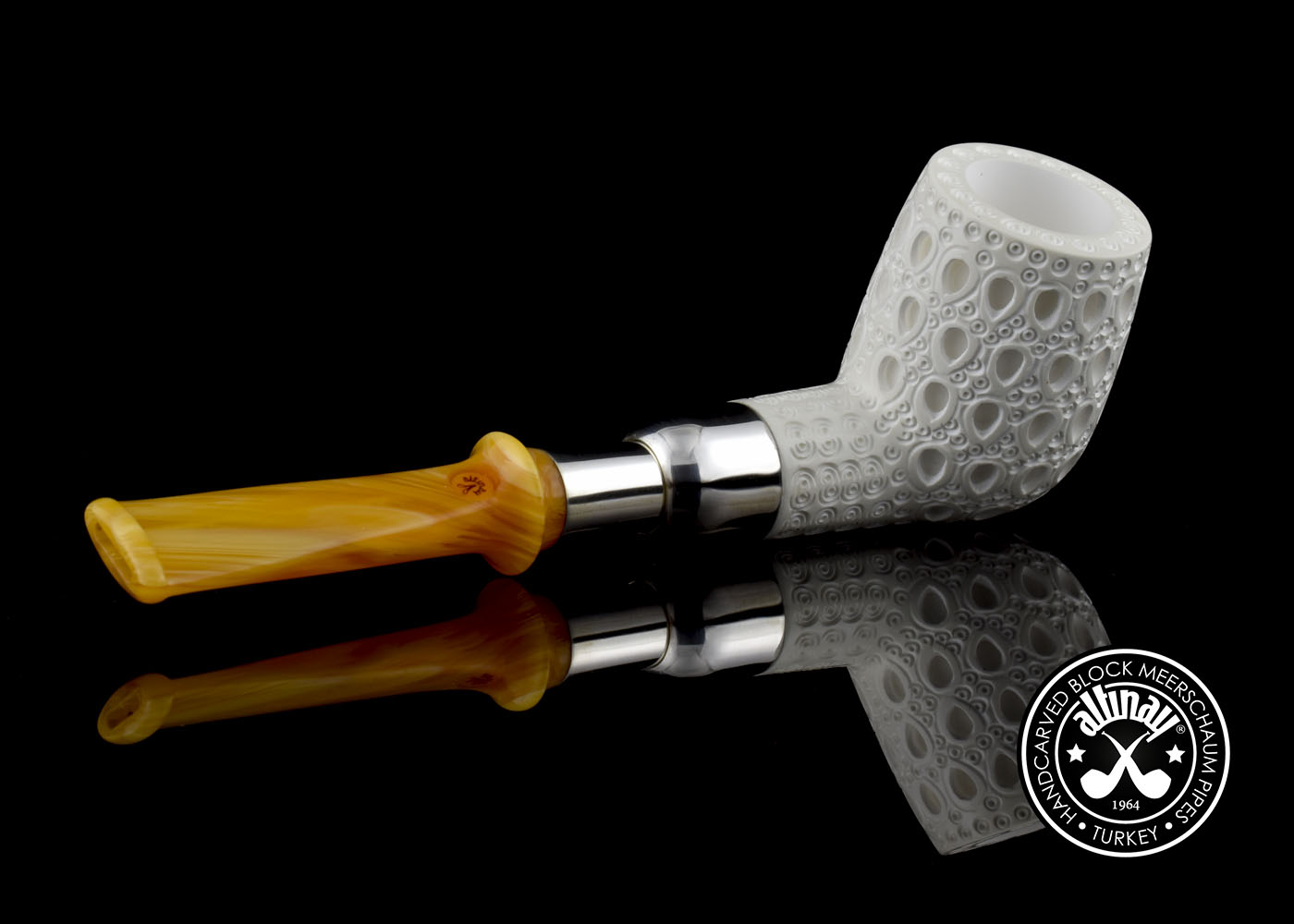 altinay-spigot-billard-silver-spigot-meerschaumpfeife image 4