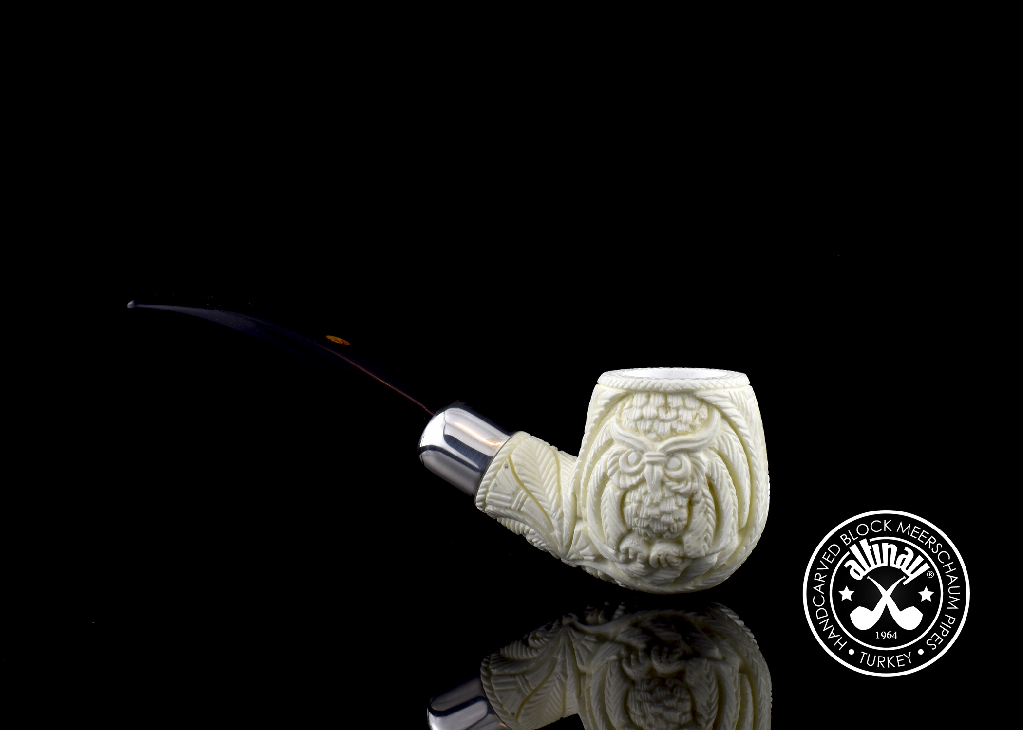 altinay-spigot-apple-army-meerschaumpfeife-eule image 4