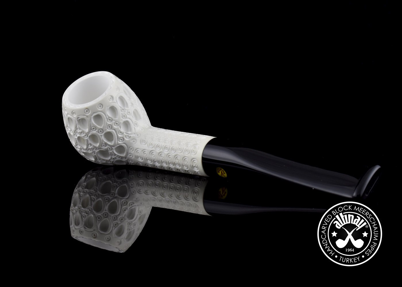 altinay-classic-apple-meerschaumpfeife-glatt-rund image 1