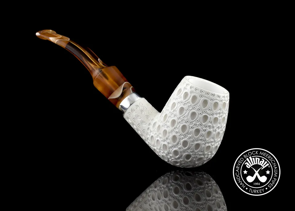 altinay-classic-brandy-meerschaumpfeife-silberband image 1